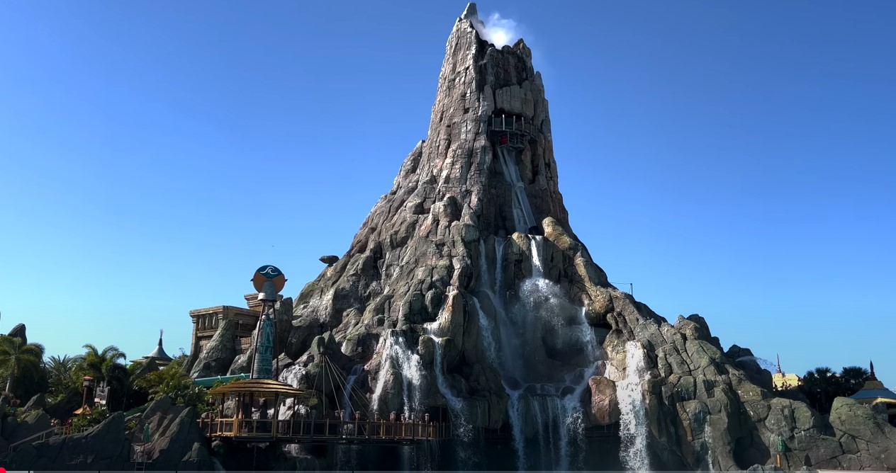 Universal Studios in Orlando Volcano Bay View